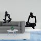 thumbnail image 2 of Escultura De Figura De Pensador Abstracto, Estatua Decorativa Coleccionable Moderna, Adorno Artesanal Creativo Para Estantería De Sala De Estar, Decoración Del Hogar, 2 of 8