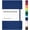 Royal Blue, variant on YNGLLC Lined Journal Notebook, Hardcover Journal for Women & Men, 160 Pages, (5.6 in x 8 in), College Ruled Journaling Notebook for Work, School Supplies & Note Taking, (Blush)