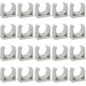 thumbnail image 2 of Abrazaderas de tubería de agua de Pvc de 20mm Clips abrazaderas de manguera Clip de tubería única Universal tubería de agua Clips fijos tubería, 2 of 5