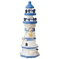 thumbnail image 2 of AMERTEER Wooden Lighthouse Model Ornaments Creative Craft Tabletop Statue Gift for Housewarming Decor, 2 of 3