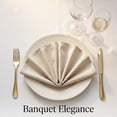 thumbnail image 2 of Unique Bargains 6Pcs Polyester Washable Cloth Napkins Coffee 18x18inch, 2 of 6