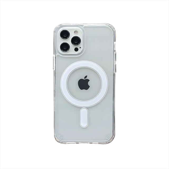 YUWY Funda Antigolpes Para iPhone 11 Pro Max Transparente Funda Compatible Con MagSafe Para iPhone 11 Pro Max Protector Para iPhone