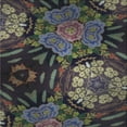 thumbnail image 1 of Ahgly Company Machine Washable Indoor Square Transitional Charcoal Black Area Rugs, 5' Square, 1 of 7