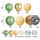 thumbnail image 2 of Decoraciones de Fiesta Tema Selva JAMW Arco de Globos Verdes 1er Cumpleaños Baby Shower, 2 of 5