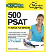 500 PSAT Practice Questions (College Test Preparation) [Paperback - Used]