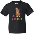 thumbnail image 3 of Inktastic I Love Rats Youth T-Shirt, 3 of 5