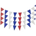thumbnail image 4 of OULII Triangle Flag Party Banner Garland for America Independence Day Assorted Color Decoration, 4 of 6