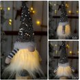 thumbnail image 5 of Gnomos navideños con lentejuelas Yashi 11,8 pulgadas, 5 of 5