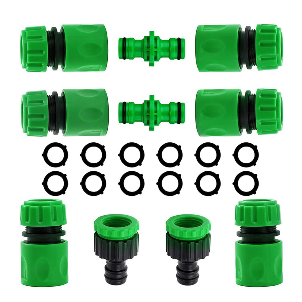 Details about   10Pcs 1/2 inch Water Quick Connector For Hose Garden Tap Hose Pipe Connect 