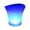 blue light, variant on Convenient LED Ice Buckets Easy to Clean Ice Barrels Glowing Ice Tub Wine Cooler Ice Kegs PP for Entertaining