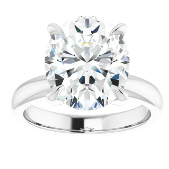 Oval Cut 2 Ct. Lab Grown Diamond Engagement Ring