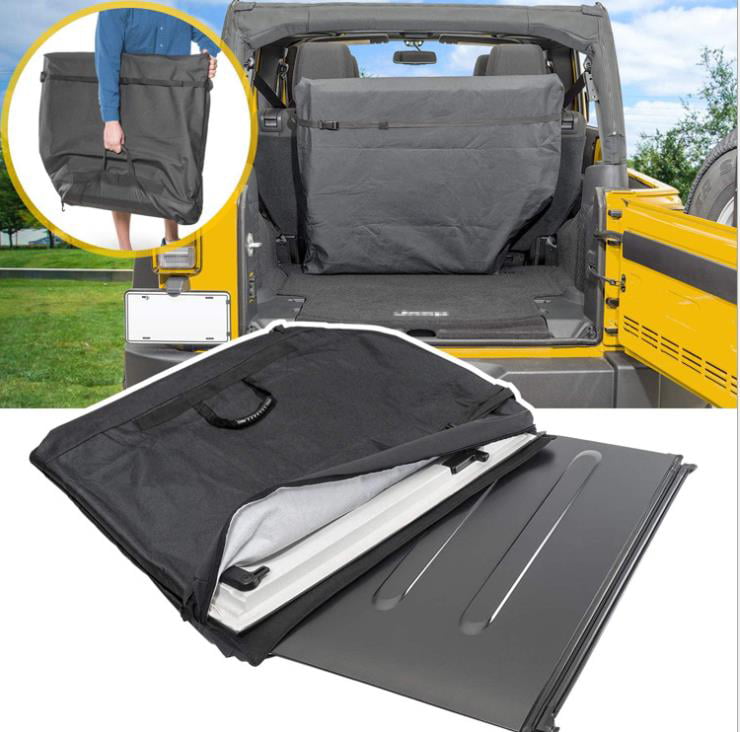 Sunluway Freedom Panel Hard Top Storage Bag with Handle for Jeep Wrangler JK JL 2007-2020 