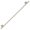 Matte Nickel, variant on Alno A9320-24-MB Vita Bella Modern 24" Center To Center Smooth Bar Bathroom Towel / Robe /
