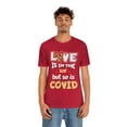thumbnail image 2 of Love Is In The Air But So Is Covid Funny T-Shirt Cute Nurse Valentine Shirt, 2 of 6