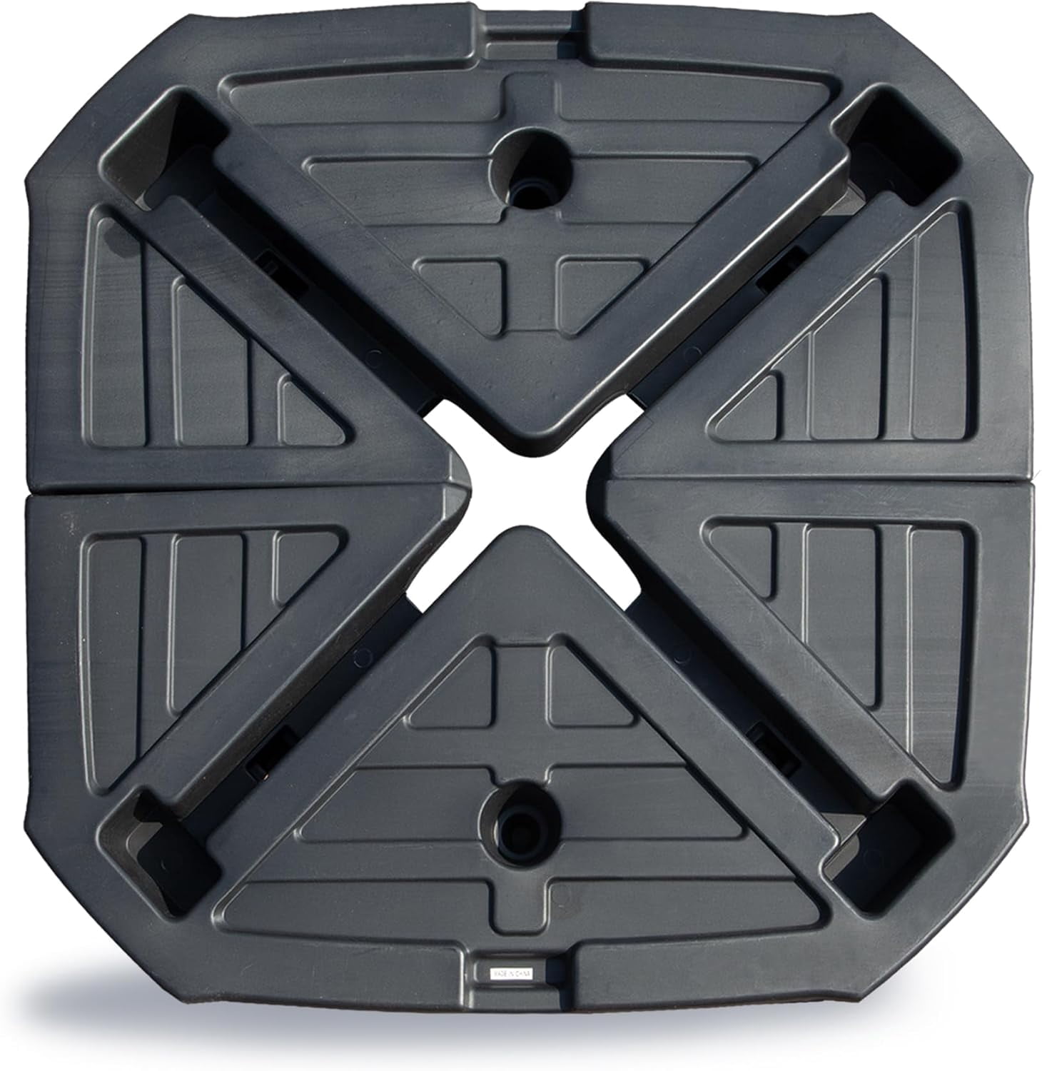Domi Patio Umbrella Base, Umbrella Stand Base Water & Sand Filled Weighted Base Offset Umbrella Base for Cantilever Offset Patio Umbrella, 300LBS