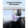 thumbnail image 2 of Mini Portable Stroller Fan, Battery Operated Small Clip on, Detachable 3 Speed Rechargeable, 360° Rotate Flexible Tripod Better Cooling for Car Seat Crib Treadmill, 2 of 4