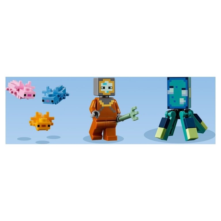 21180 - LEGO® Minecraft - Le combat des gardiens LEGO : King Jouet, Lego,  briques et blocs LEGO - Jeux de construction