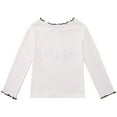 thumbnail image 6 of 1/2 Pack Girls Cute Cat Ruffled Turtleneck T-Shirts Tops Causal Long Sleeve Basic Shirts Hoodies Knitwear For Toddler Girl 1-8 Years, 6 of 9