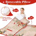 thumbnail image 3 of Pioneer Flower Floral Print Pattern Toddler Nap Mats for Kids Preschool,Sleeping Mat Bag or Kids,Toddler Sleeping Bag,Toddler Nap Mat or Daycare, 3 of 6