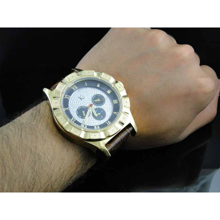 Yellow Techno Com KC Diamond Watch Walmart