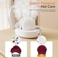 thumbnail image 3 of Máquina para el cuidado de gorras Pthena, limpieza a vapor, planchado y secado de gorras de béisbol con limpiador., 3 of 5