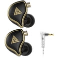 thumbnail image 2 of QKZ ZXD Auriculares con cable de 3,5 mm Portátil 360 grados en la oreja auricular interior al aire libre en vivo Transmisión en vivo Ejercicio auricular caminando Negro sin micrófono Advancent EL014470-01, 2 of 7