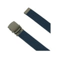 thumbnail image 2 of CTM Ribbed Fabric Belt with Nickel Buckle, 2 of 2