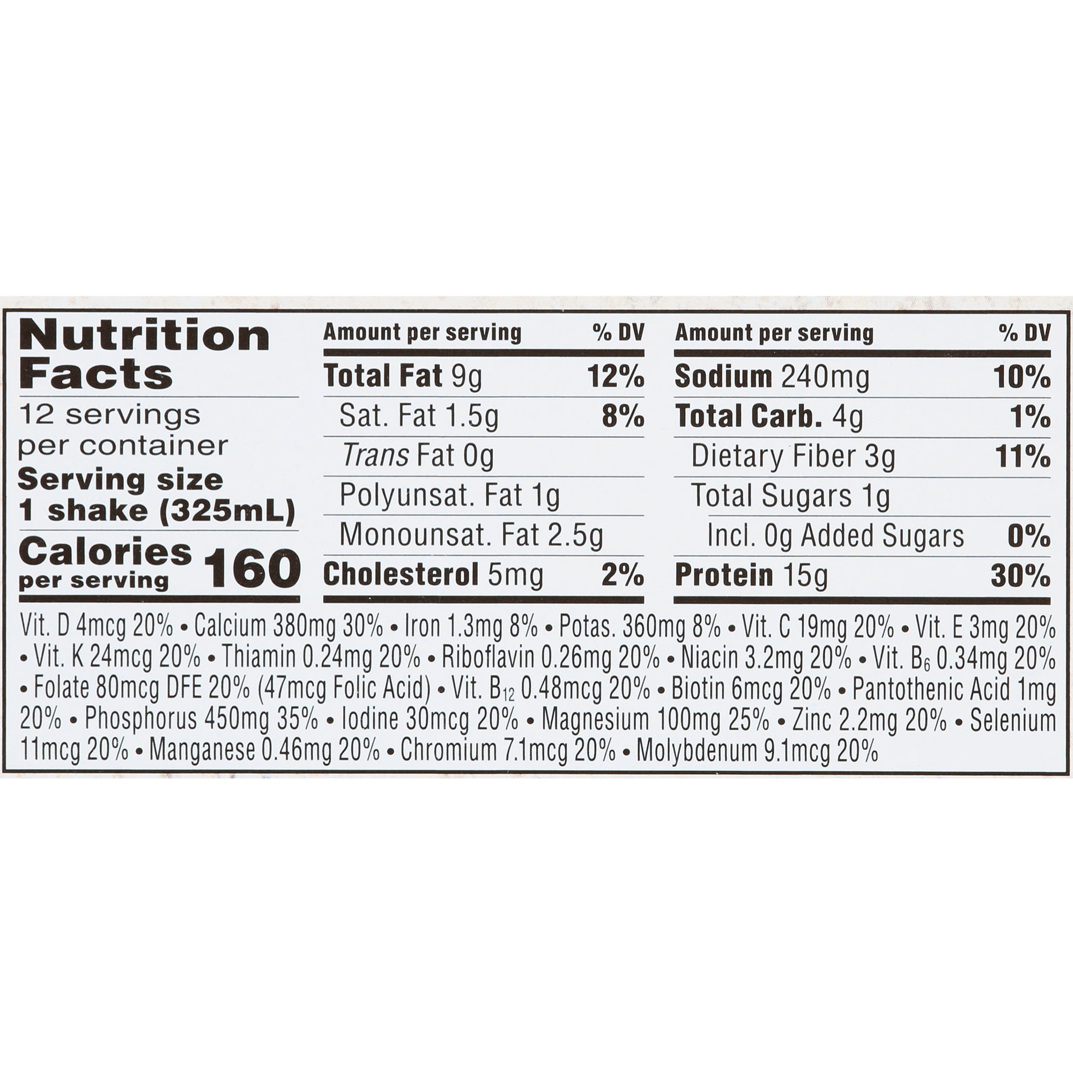 Atkins Creamy Vanilla Protein Shake, High Protein, Low Carb, Low Sugar, Keto Friendly, 12 Count (Value Pack)