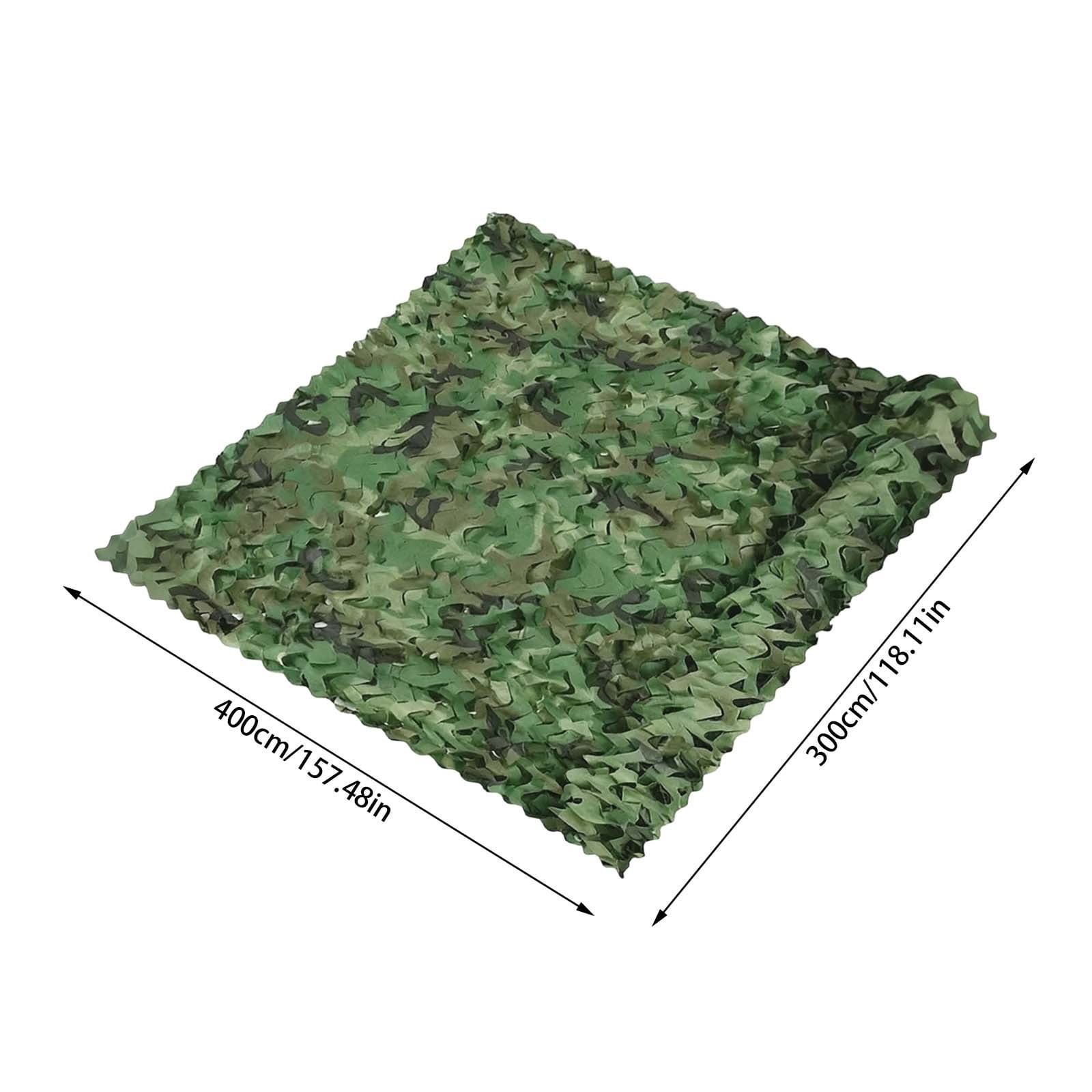 Camouflage Netting Bulk Roll - Camo Net for Hunting Blinds, Military Decor, Army Party Backdrop & Outdoor Sunshade Mesh Cover