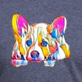 thumbnail image 3 of CafePress - Colorful Corgi Puppy T Shirt - Mens Tri-blend T-Shirt, 3 of 4