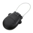 TUIBELYN Lock Cable Password Lock Telescopic Wire Rope AntiSuitcase