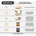 thumbnail image 2 of Minwax Stainable Wood Filler, 16 oz., 2 of 5
