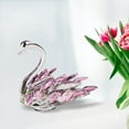 thumbnail image 3 of Estatua de Cisne Soledad Colección de Decoración Rosado, 3 of 6