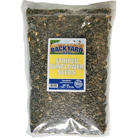 Backyard Seeds Striped Sunflower 7 Pounds