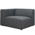 thumbnail image 2 of Modway Mingle 5 Piece Upholstered Fabric Sectional Sofa Set in Gray, 2 of 6