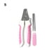thumbnail image 5 of Greeniant Cuide a su gato con nuestros productos de aseo fáciles de usar Herramientas de aseo para animales Gatos Perro mascota para niños Aseo de mascotas Pequeña tijera de uñas rosa, 5 of 6