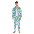 thumbnail image 3 of FORMRS Onesies Pajama for Adults Unisex Hoodie Winter Jumpsuit One Piece Sleepwear, Sizes S-2XL, Cartoon Easter Bunny, 3 of 7