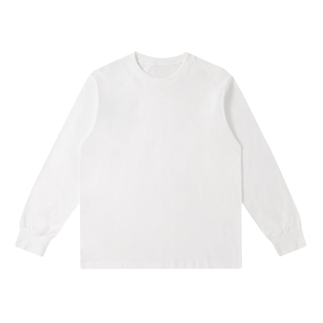 asjyhkr T-Shirts pour Hommes Manches Longues Col Rond Chandail Décontracté Respirant Randonnée Vacances Chemises Extérieures