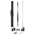 thumbnail image 2 of harper 146cm Billiard Cue Pool Sticks Replacement Two Sections Lightweight Storage Bag Snooker Cue for Game Practice Break Room Home White, 2 of 9