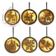 thumbnail image 5 of Decoración Colgante De Madera Luz De Noche Led Lámpara Hueca De Madera Para Sala De Estar Cocina Dormitorio Guardurnaity HA045727-02, 5 of 6