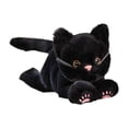 thumbnail image 4 of STARTIST Cat Plush Toy Kitty Stuffed Animal Comfortable Kids Room Decor Cartoon Cat Stuffed Animal Toy for Kids Adults Birthday Gifts black, 4 of 8