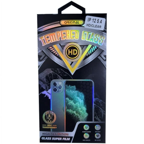 HD Tempered Glass Full Edge Protection Screen Protector for iPhone 12 Mini 5.4