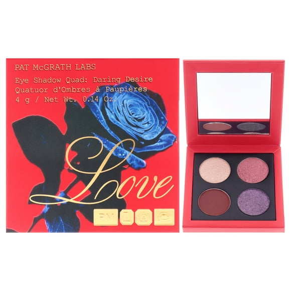 Cuarteto de sombras de ojos - Daring Desire de Pat Mcgrath Labs para mujer - Sombra de ojos de 0.14 oz