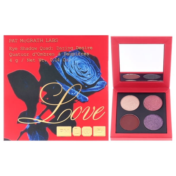 Cuarteto de sombras de ojos - Daring Desire de Pat Mcgrath Labs para mujer - Sombra de ojos de 0.14 oz