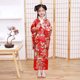 thumbnail image 1 of Albornoz estampado tipo kimono para niños, vestido de princesa para niñas, ropa de actuación, temperamento, lindo lazo, 1 of 6