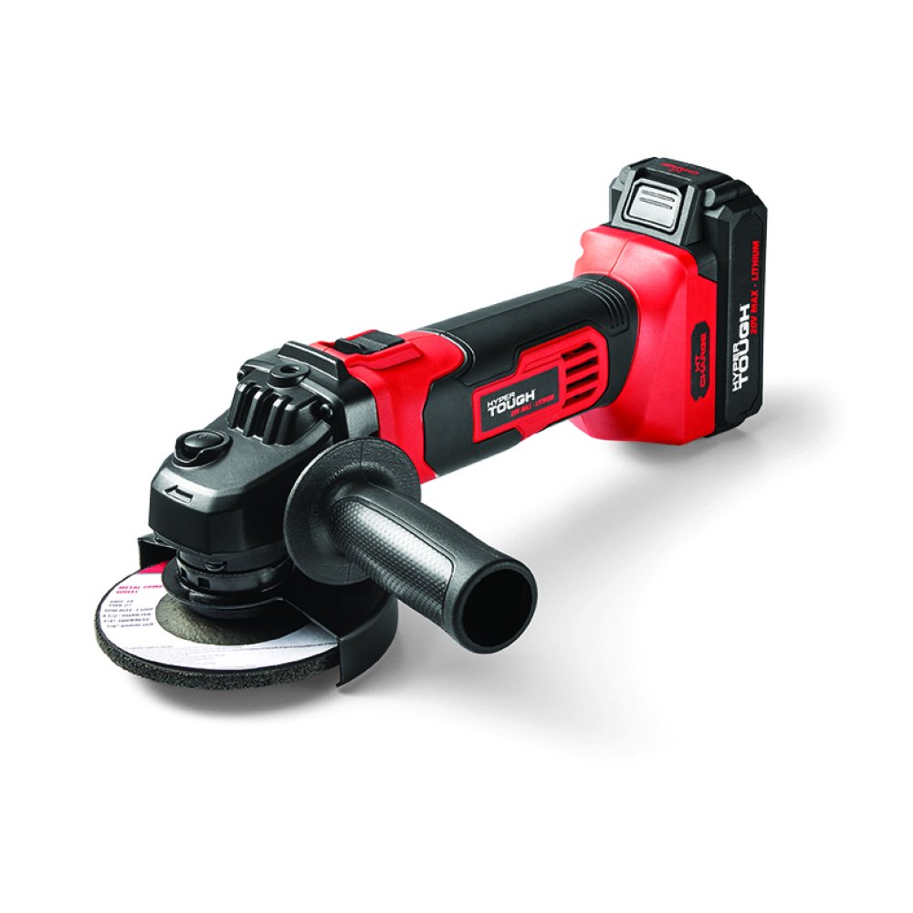 Hyper Tough 20V Lithiumion Angle Grinder, Cordless, 2902.4 Walmart