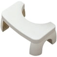 thumbnail image 4 of MLINS Toilet Foot Stool Plastic Step Stool Bathroom Nonslip Foot Stool Foot Step Stool, 4 of 6