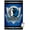 Premium Poster & Mount Bundle, variant on Dallas Mavericks 24'' x 35'' Logo Framed Hanging Poster