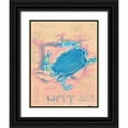 thumbnail image 1 of Seay, Anne 15x18 Black Ornate Wood Framed with Double Matting Museum Art Print Titled - Crab, 1 of 4