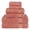 Coral, variant on Cotton Paradise 100% Cotton 6 Piece Towel Set, Soft Absorbent Quick Dry Towels for Bathroom, Coral